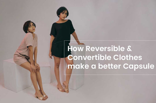 How reversible and convertible clothes make a better capsule